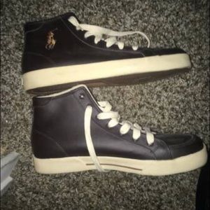 Polo Ralph Lauren brown leather shoes size 11